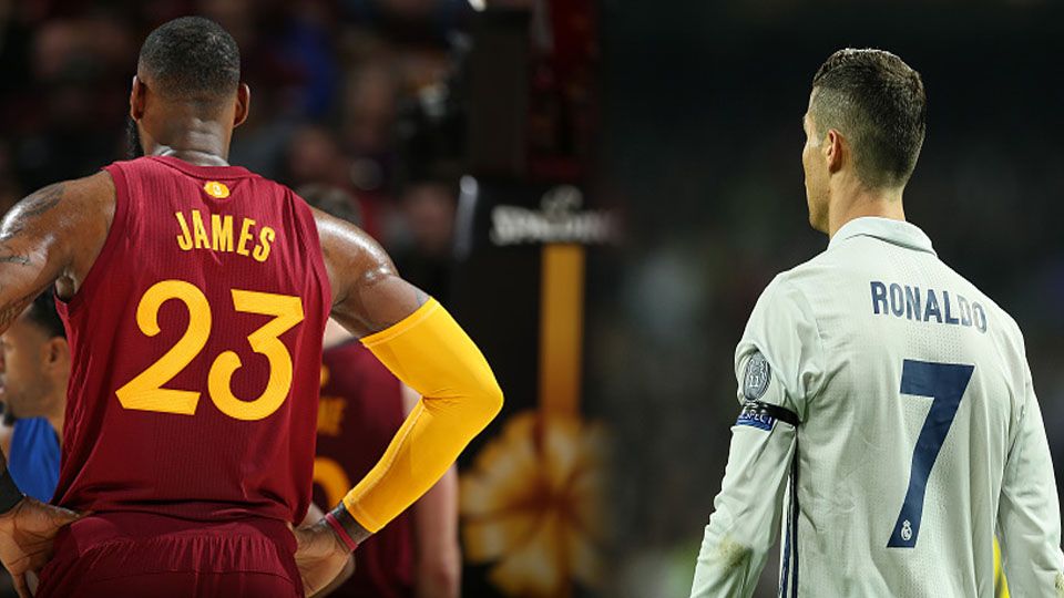 Cristiano Ronaldo vs LeBron James Copyright: © Getty Images